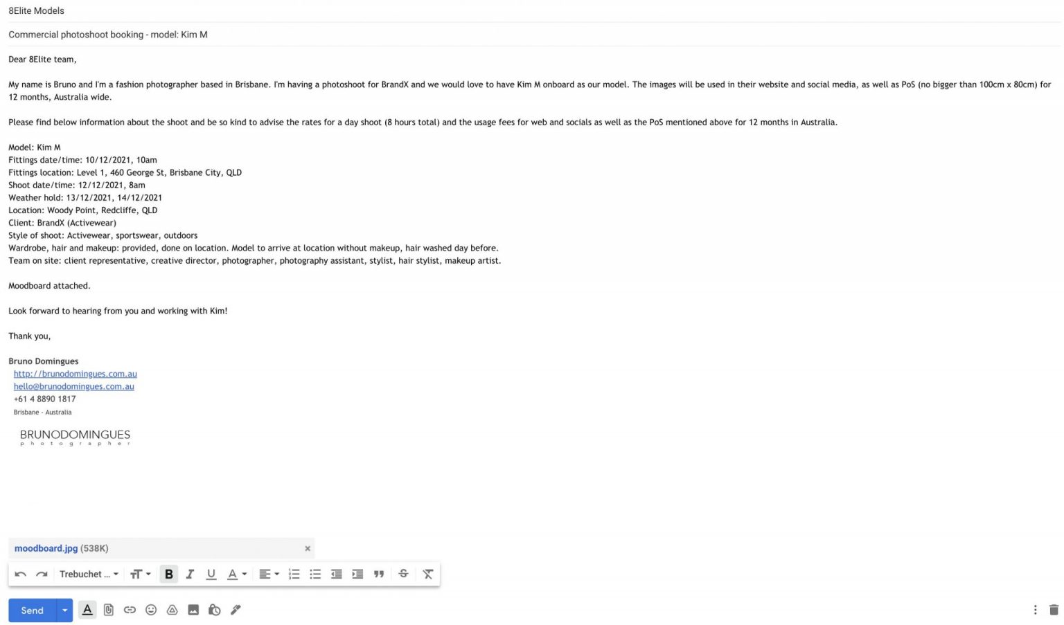 Photographers how to work with Model Agencies 8Elite Models